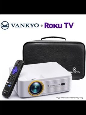 Brand New VANKYO Leisure 470R Roku Projector – Sealed – Home Theater – 1080P